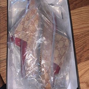 Gucci Double G cloth slides